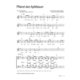 Produktbild des Artikels Pflanzt den Apfelbaum (Noten - Download)
