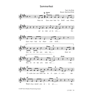 Produktbild des Artikels Sommerfest (Noten - Download)