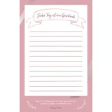 Stimmungsbild zu Notizblock mit Haftnotizen "Jeder Tag ist ein Geschenk"