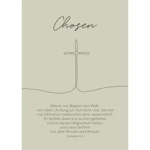 Produktbild des Artikels Postkarten: Chosen 4 Stück (Schreibwaren)