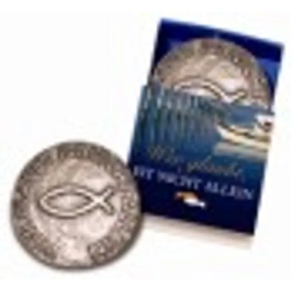 Produktbild des Artikels Handschmeichler Bronze  "Wer glaubt ist nicht allein" ()