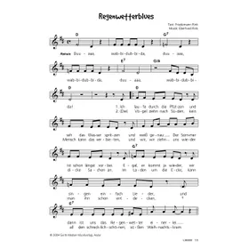 Produktbild des Artikels Regenwetterblues (Noten - Download)