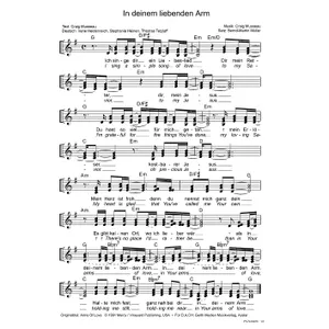 Produktbild des Artikels In deinem liebenden Arm (Noten - Download)