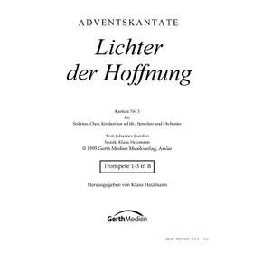 Produktbild des Artikels Lichter der Hoffnung (Trompete 1-3 in B) (Noten - Download)