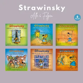 Produktbild des Artikels Strawinsky - alle 6 Folgen (MP3-Hörspiel - Download)