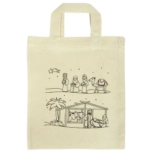Produktbild des Artikels Baumwolltasche "Krippe" ()