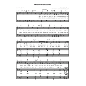 Produktbild des Artikels Teil dieser Geschichte (Noten - Download)