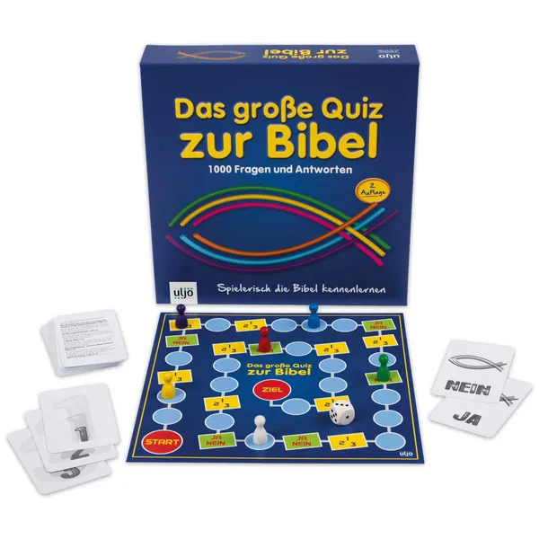 Produktbild des Artikels Das große Quiz zur Bibel - Gesellschaftsspiel ()