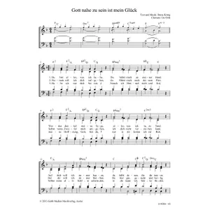 Produktbild des Artikels Gott nahe zu sein ist mein Glück (Noten - Download)