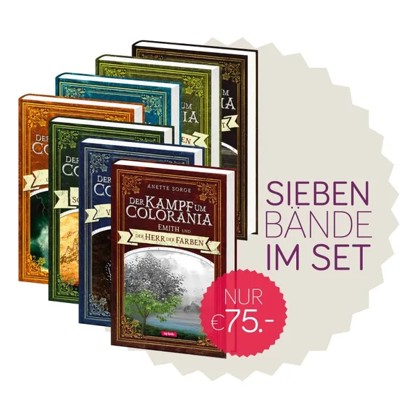 Produktbild des Artikels Der Kampf um Colorania:  Paket 1 - 7 (Buch - Hardcover)