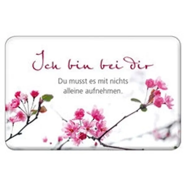 Produktbild des Artikels Magnet: Ich bin bei dir - mit Backing-Card ()