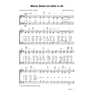 Produktbild des Artikels Meine Seele ist stille in dir (Noten - Download)
