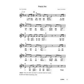 Produktbild des Artikels Preist ihn (Noten - Download)