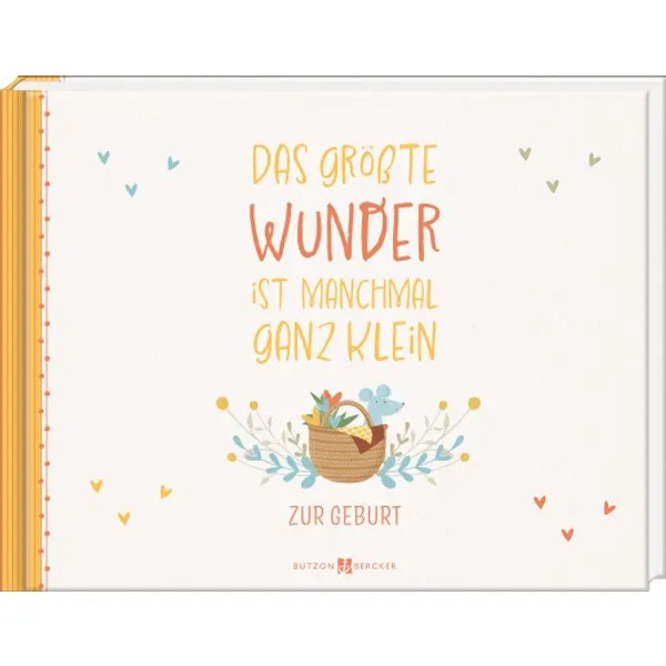 Produktbild des Artikels Das größte Wunder ist manchmal ganz klein - Babyalbum (Buch - Gebunden)