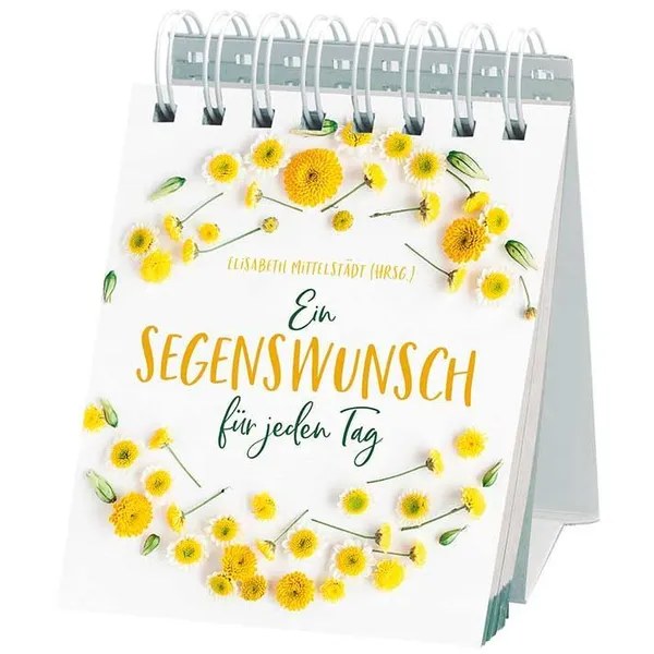 Produktbild des Artikels Ein Segenswunsch für jeden Tag - Tischaufsteller (Buch - Spiralbindung)