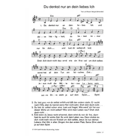 Produktbild des Artikels Du denkst nur an dein liebes Ich (Noten - Download)