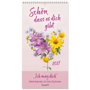 Produktbild des Artikels Schön, dass es dich gibt 2027 - Wandkalender (Kalender - Spiralbindung)