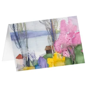 Produktbild des Artikels Kunstkarten "Baumblüte" 5 Stk. (Schreibwaren)