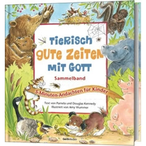 Produktbild des Artikels Tierisch gute Zeiten mit Gott (Buch - Gebunden)