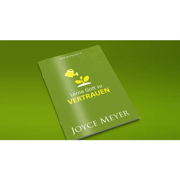 Produktbild des Artikels Lerne Gott zu vertrauen - Themenheft (Buch - Geheftet)