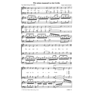 Produktbild des Artikels Wir stehen staunend vor der Größe (Noten - Download)