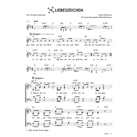 Produktbild des Artikels Liebeszeichen (Chor) (Noten - Download)