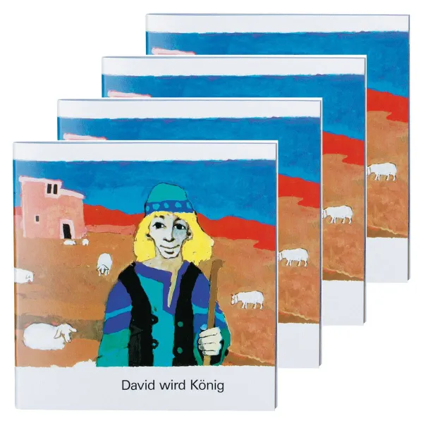 Produktbild des Artikels David wird König - 4er Set (Buch - Geheftet)