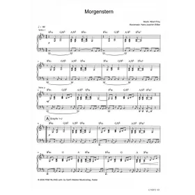 Produktbild des Artikels Morgenstern (Noten - Download)