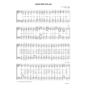 Produktbild des Artikels Lobet Gott mit uns (Noten - Download)