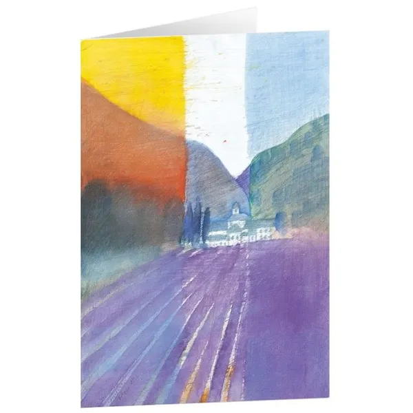 Produktbild des Artikels Kunstkarten "Lavendelfelder" 6 Stk. (Schreibwaren)