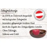 Stimmungsbild zu Schafmilchseife Herz "Gott segne dich"