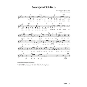 Produktbild des Artikels Darum jubel ich dir zu (Noten - Download)