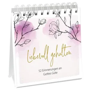 Produktbild des Artikels Liebevoll gehalten - Aufstellbuch (Buch - Spiralbindung)