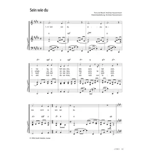 Produktbild des Artikels Sein wie du (Noten - Download)