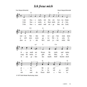 Produktbild des Artikels Ich freue mich (Noten - Download)