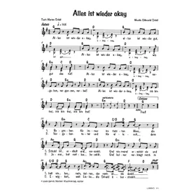 Produktbild des Artikels Alles ist wieder okay (Noten - Download)