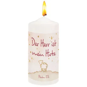 Produktbild des Artikels Kerze "Der Herr ist mein Hirte" ()