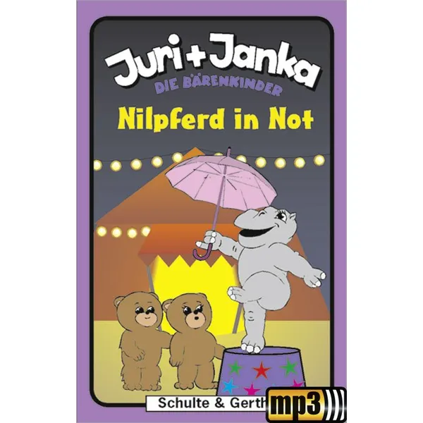 Produktbild des Artikels Nilpferd in Not - Folge 5 (MP3-Hörspiel - Download)