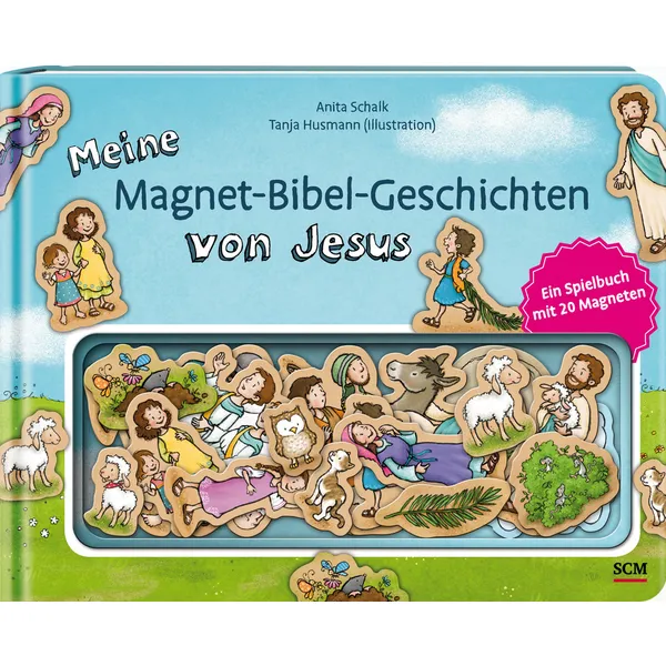 Produktbild des Artikels Meine Magnet-Bibel-Geschichten von Jesus (Buch - Gebunden)