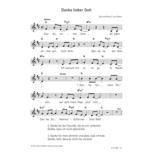 Produktbild des Artikels Danke lieber Gott (Noten - Download)