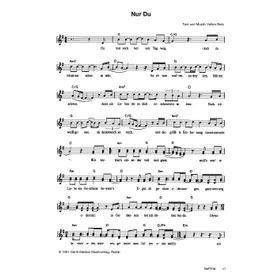 Produktbild des Artikels Nur du (Noten - Download)