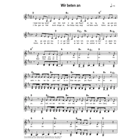 Produktbild des Artikels Wir beten an (Noten - Download)