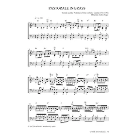 Produktbild des Artikels Pastorale in Brass (Noten - Download)
