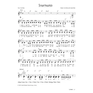 Produktbild des Artikels Icecream (Noten - Download)