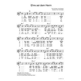 Produktbild des Artikels Ehre sei dem Herrn (Noten - Download)