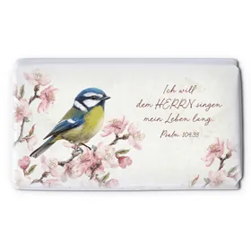 Produktbild des Artikels Schokoladengrüsse "Ich will dem Herrn singen" (40g) (Lebensmittel)