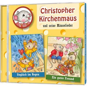 Produktbild des Artikels Christopher Kirchenmaus und seine Mäuselieder 1 (Hörbuch/Hörspiel - Doppel-CD)