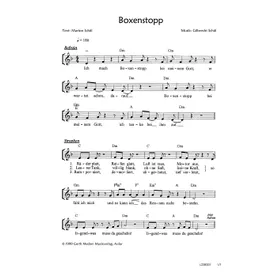 Produktbild des Artikels Boxenstopp (Noten - Download)
