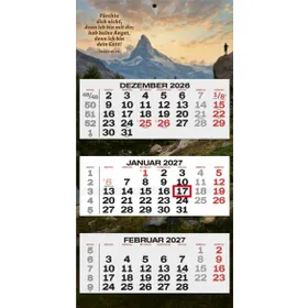 Produktbild des Artikels 3-Monatsplaner Jahreslosung 2027 (Kalender)