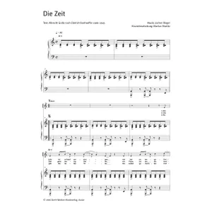 Produktbild des Artikels Die Zeit (Noten - Download)